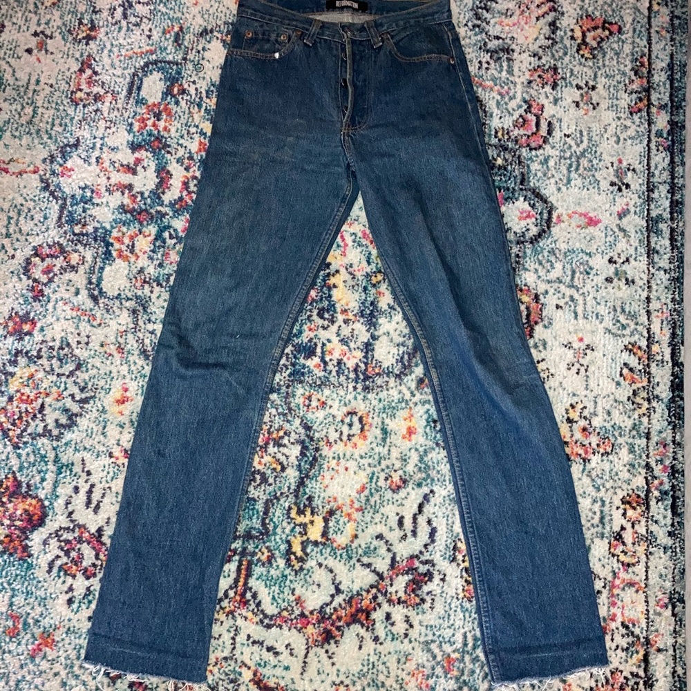 Reformation reworked Levi’s red tab jeans